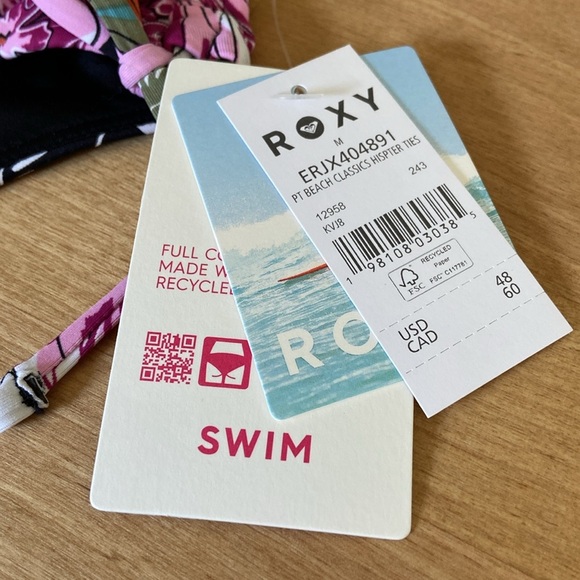 Printed Tied Hipster Bikini Bottoms new 🆕 - Picture 3 of 7